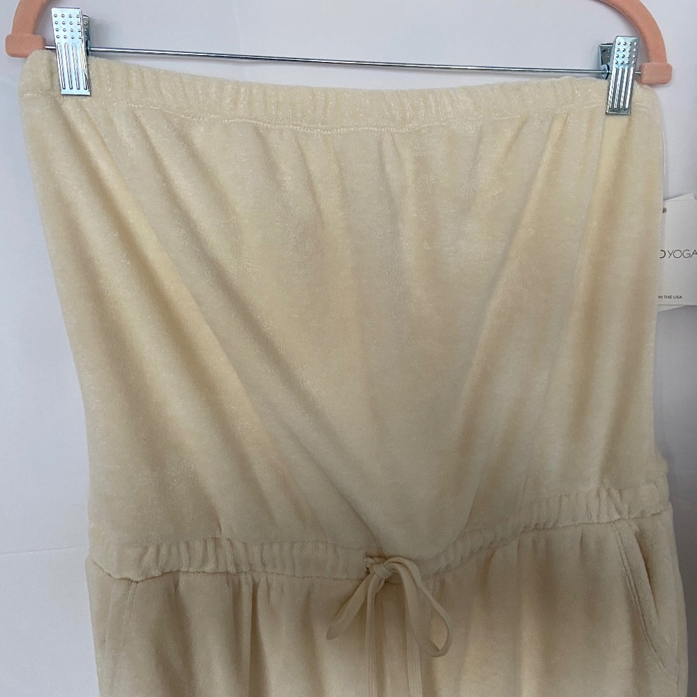Beyond Yoga strapless jumpsuit